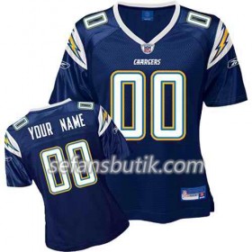 Los Angeles Chargers Custom Navy - Dame